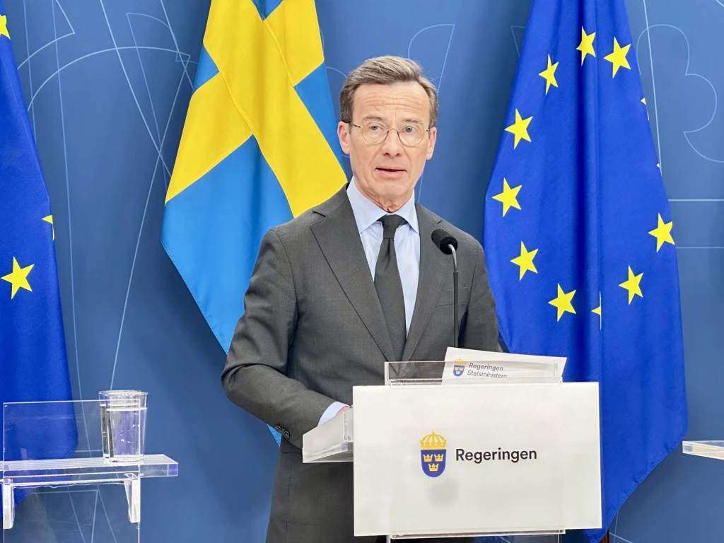 Premier Szwecji Ulf Kristersson