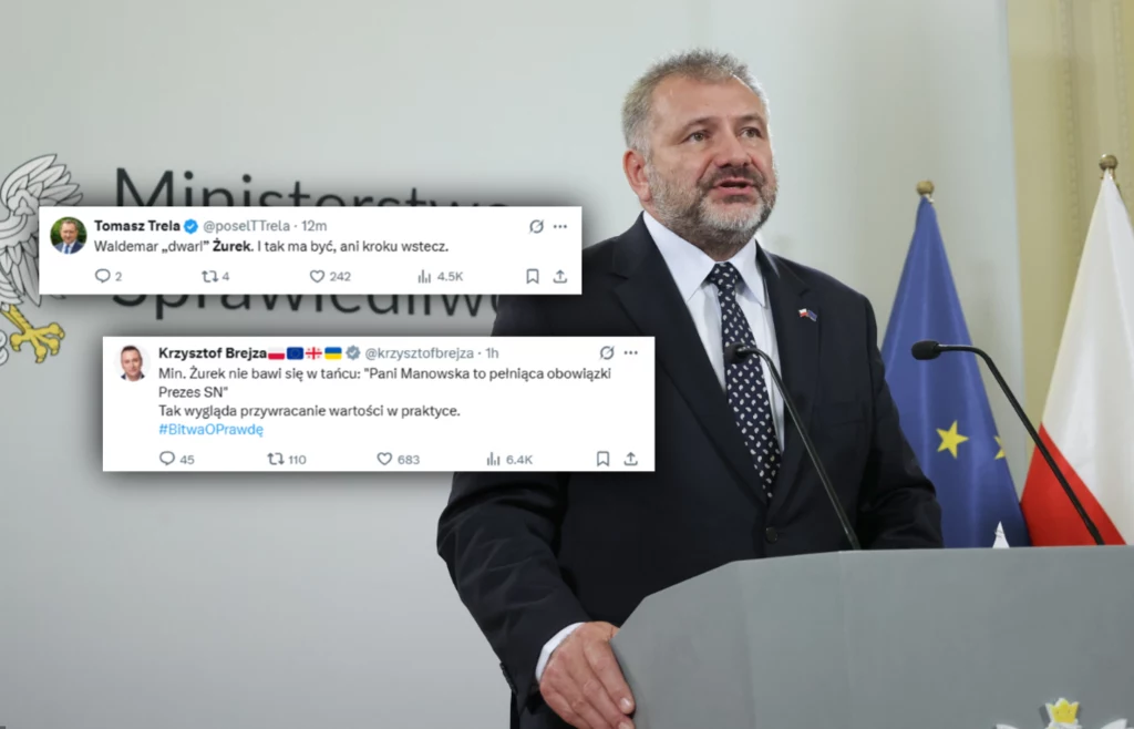 Waldemar Żurek wprost o I Prezes Sądu Najwyższego. "Pełniąca obowiązki"