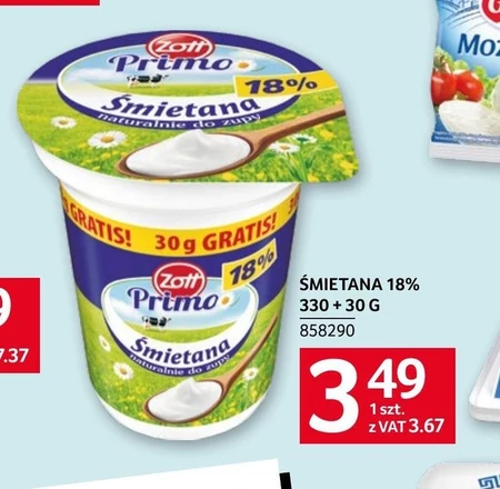 Śmietana Primo