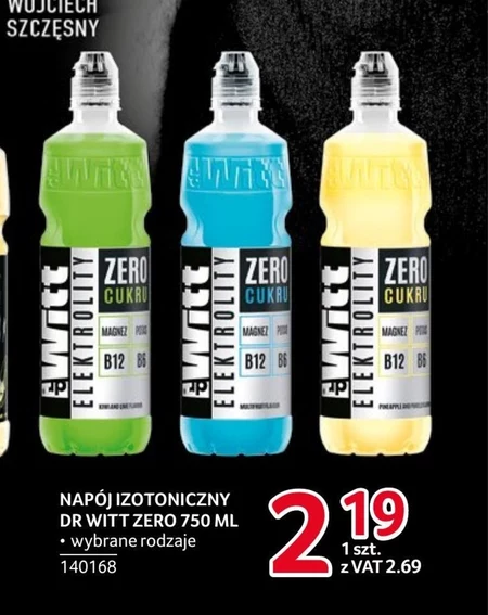 Napój izotoniczny Dr Witt