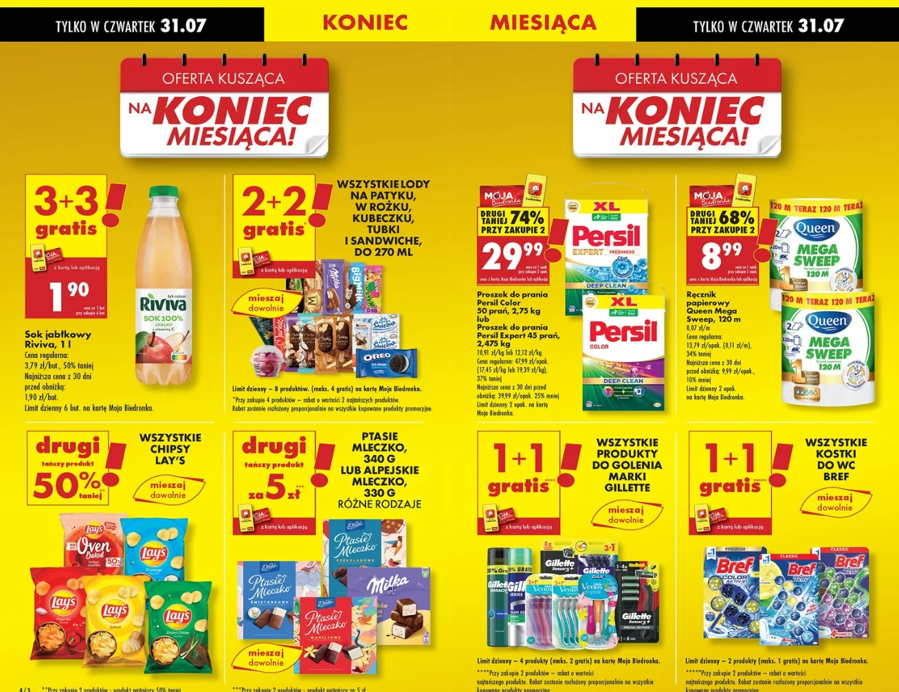 Szokujące promocje w Biedronce na zakończenie miesiąca. Szokujące promocje w Biedronce na zakończenie miesiąca.