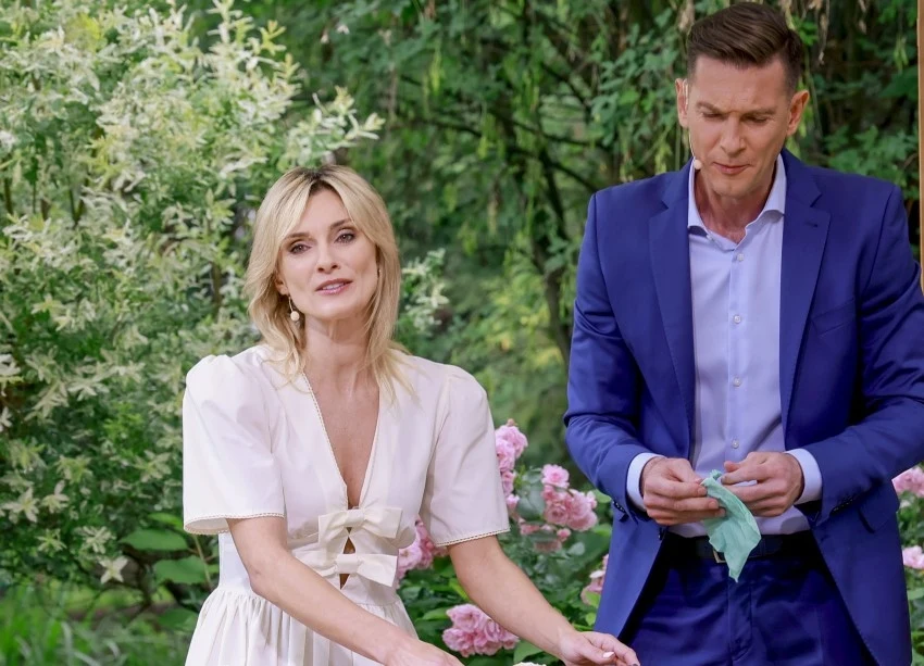 Anna Lewandowska i Łukasz Kadziewicz