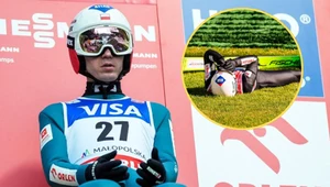Upadek Stocha, tuż po popisowym skoku. Znamy historycznych mistrzów Polski