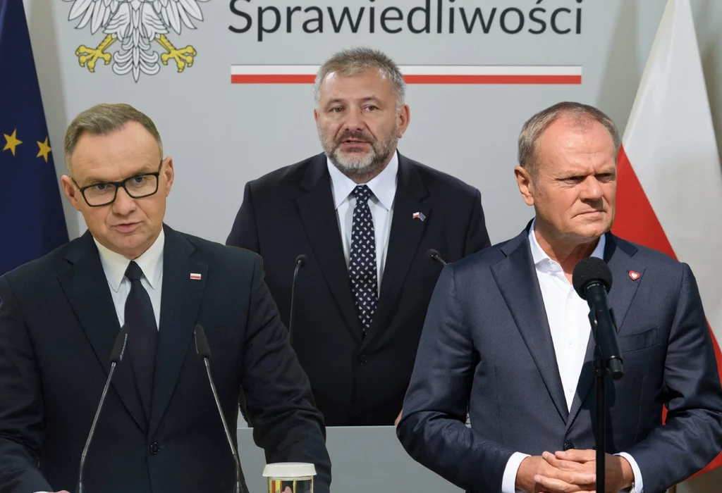 Andrzej Duda i Donald Tusk zamieścili wpisy, w których odwołali się do działań Waldemara Żurka