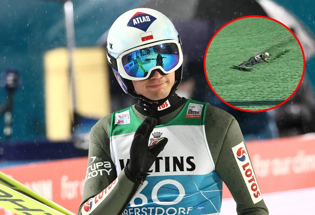 Kamil Stoch i jego upadek w Wiśle Kamil Stoch i jego upadek w Wiśle