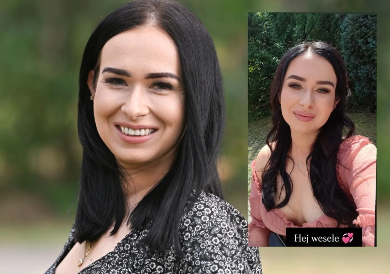 Anna Derbiszewska z "Rolnik szuka żony" na weselu Anna Derbiszewska z "Rolnik szuka żony" na weselu