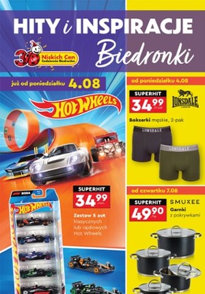 Gazetka promocyjna Biedronka, ważna od 04.08.2025 do 20.08.2025.