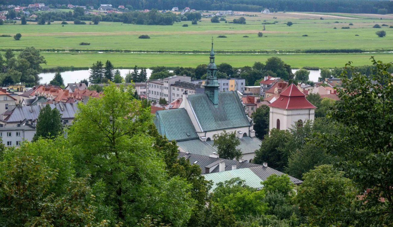 Pińczów - panorama miasta Pińczów - panorama miasta