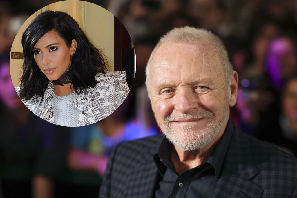Anthony Hopkins po latach wcielił się w kultową rolę Hannibala. W tle produkt firmy Kim Kardashian