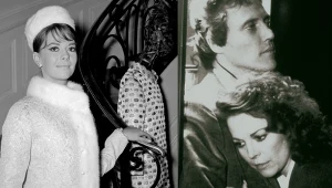 Po lewej Natalie Wood w Paryżu (1964), po prawej  Natalie Wood i Christopher Walken