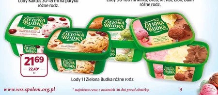 Морозиво Zielona Budka
