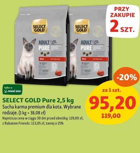 Karma dla kota Select Gold