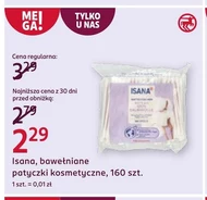 Patyczki kosmetyczne Isana