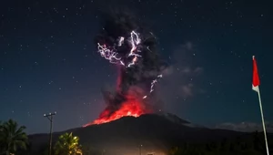 Potężna erupcja wulkanu Lewotobi Laki-laki. Siódma w tym roku