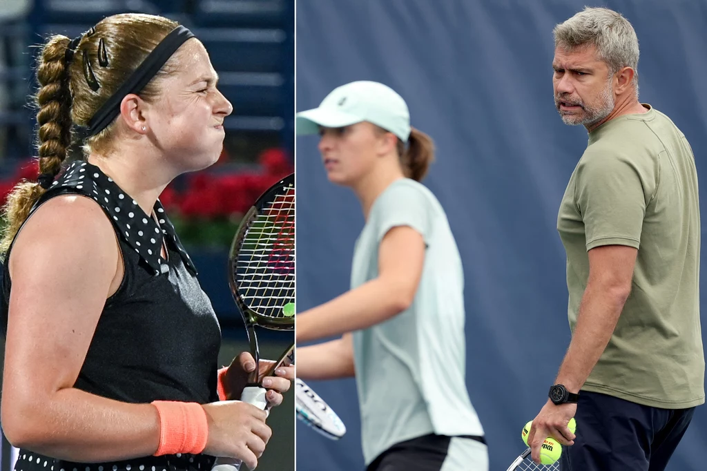 Tomasz Wiktorowski, jako trener Igi Świątek, nie mógł cieszyć się ze zwycięstwa nad Jeleną Ostapenko. A ledwie został szkoleniowcem Naomi Osaki, już się to udało