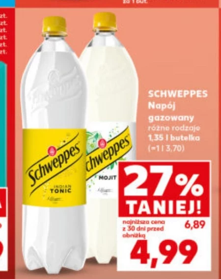 Napój gazowany Schweppes