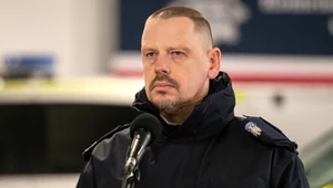 Komendant Marek Boroń reaguje po zatrzymaniu policjantów. Wydał polecenie