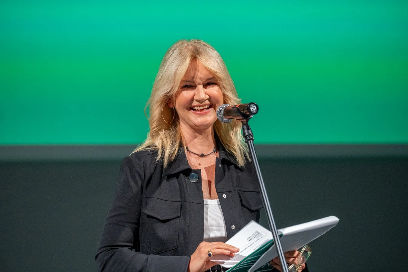 Grażyna Torbicka podczas gali zamknięcia Grażyna Torbicka podczas gali zamknięcia