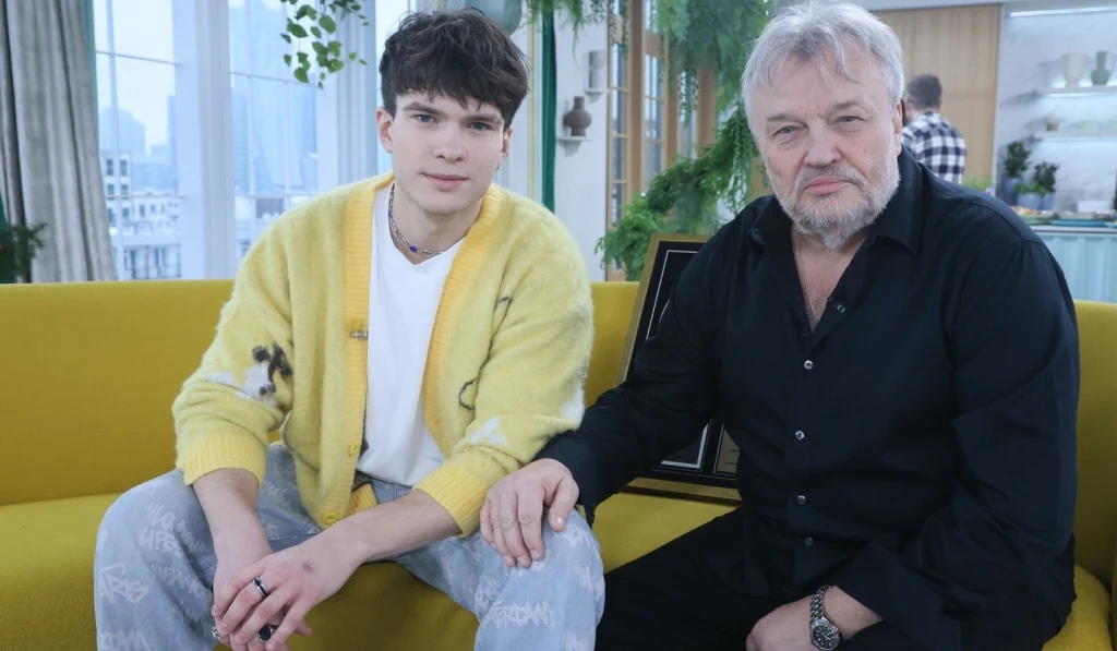 Krzysztof Cugowski z synem Chrisem