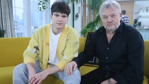 Krzysztof Cugowski z synem Chrisem