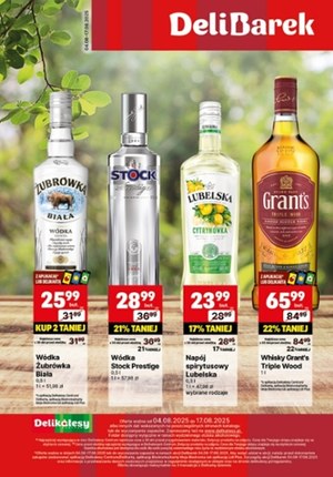 Gazetka promocyjna Delikatesy Centrum, ważna od 04.08.2025 do 17.08.2025.