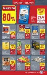 Aż do 60% taniej - Aldi
