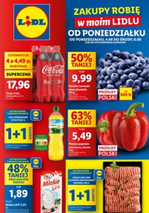 Gazetka promocyjna Lidl, ważna od 04.08.2025 do 06.08.2025.