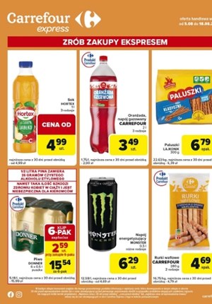 Gazetka promocyjna Carrefour Express, ważna od 05.08.2025 do 18.08.2025.