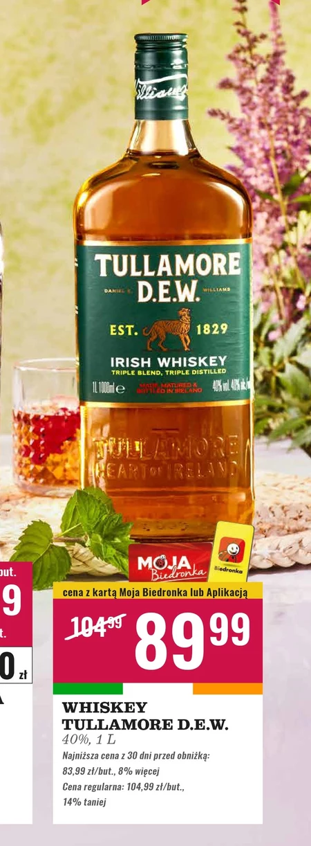 Whiskey Tullamore Dew