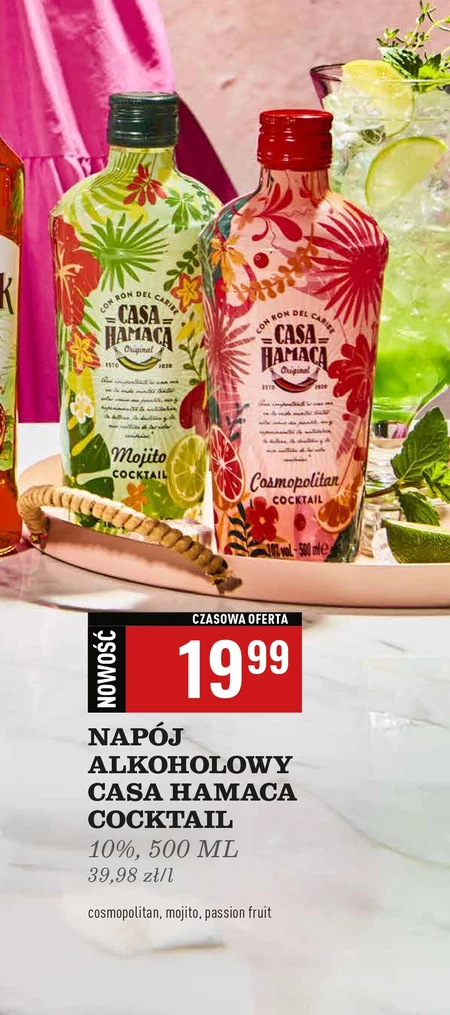 Napój alkoholowy Casa hamaca