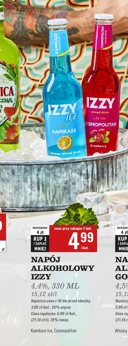 Napój alkoholowy Izzy