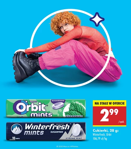 Цукерки Orbit