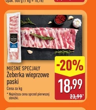 Żeberka wieprzowe Mięsne Specjały