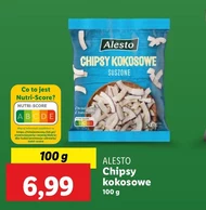 Кокосові чіпси Alesto