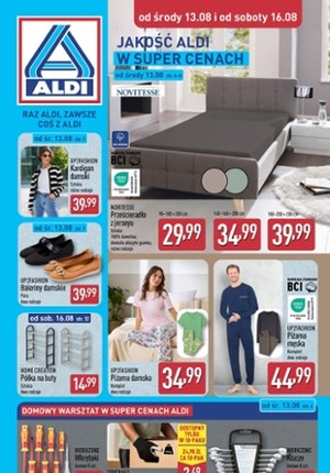 Gazetka promocyjna Aldi, ważna od 13.08.2025 do 04.08.2050.