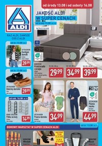 Gazetka promocyjna Aldi, ważna od 13.08.2025 do 16.08.2050.