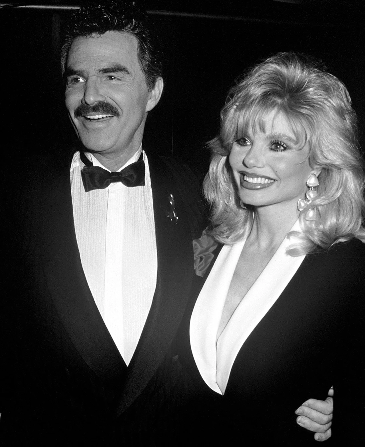 Burt Reynolds i Loni Anderson w 1992 roku