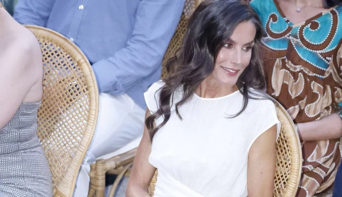 Królowa Letizia zachwyciła w bieli 