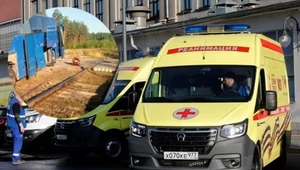 Zderzenie autobusu z pociągiem w Rosji. Są zabici i ranni
