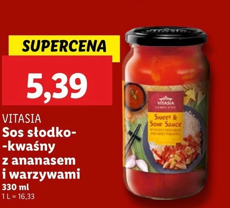 Sos słodko-kwaśny Vitasia