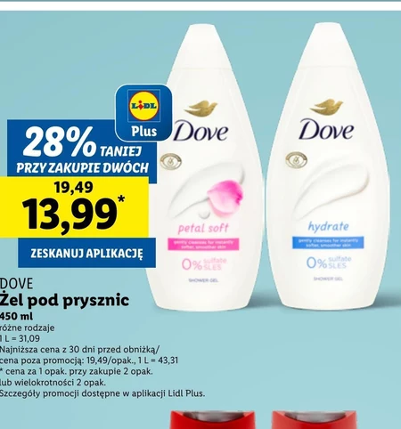 Гель для душу Dove