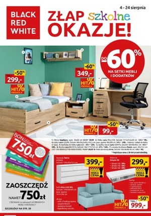 Gazetka promocyjna Black Red White, ważna od 04.08.2025 do 24.08.2025.