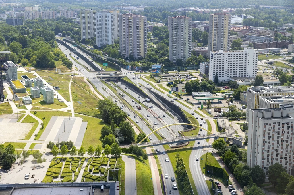 Katowice - widok miasta Katowice - widok miasta