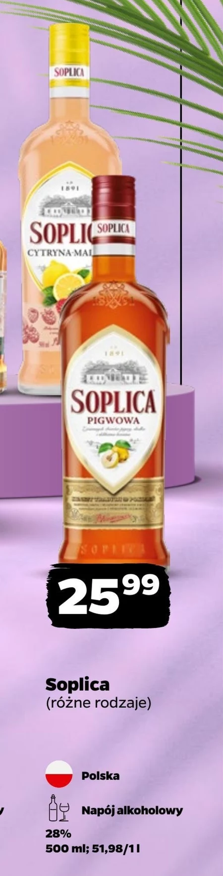 Napój alkoholowy Soplica