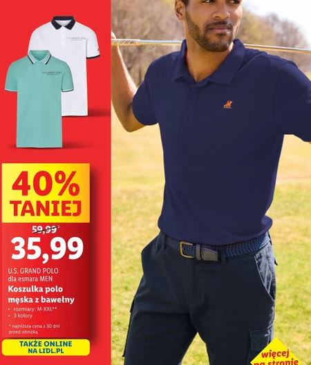 Koszulka polo męska Esmara