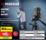 Laser krzyżowy Parkside