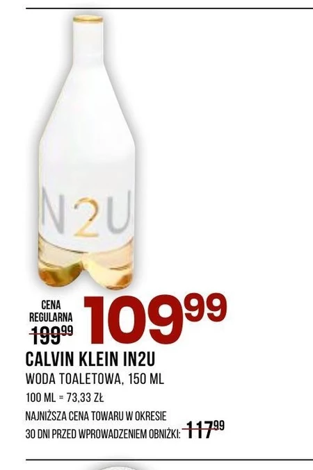 Woda toaletowa Calvin Klein