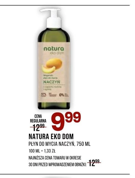 Płyn do naczyń Natura Eko