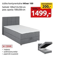 Łóżko Winer 100