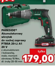 Акумуляторна викрутка Parkside